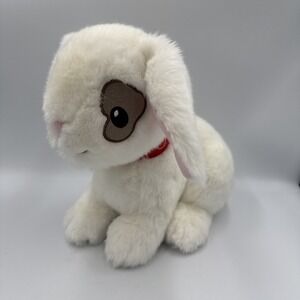 American Girl Wellie Wishers Carrot 14" Stuffed Plush White Bunny Rabbit